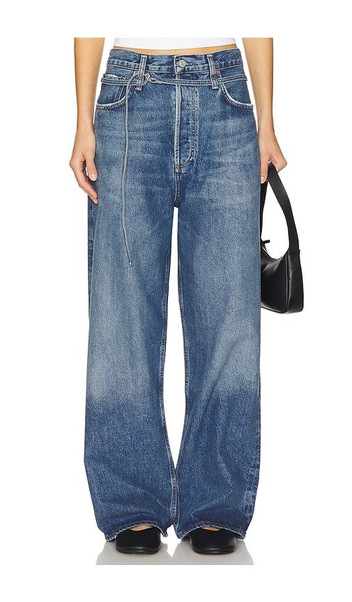 AGOLDE Emmi Jeans in Blue by AGOLDE