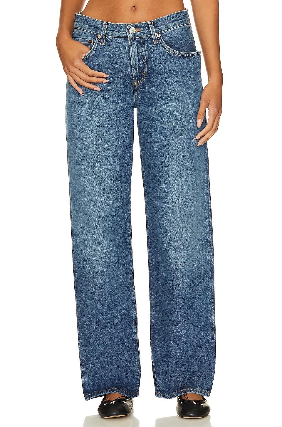 AGOLDE Fusion Jeans in Denim-Medium by AGOLDE