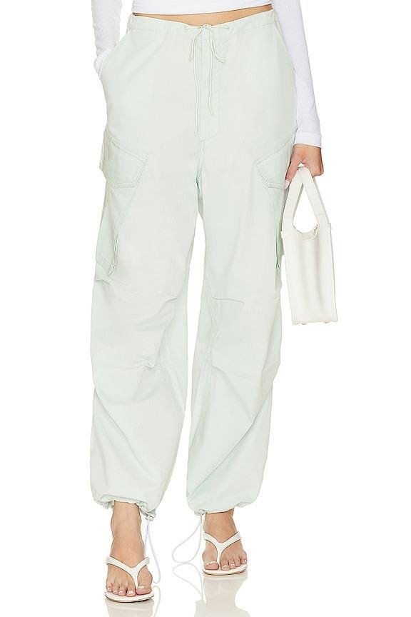 AGOLDE Ginerva Cargo Pant in Mint by AGOLDE