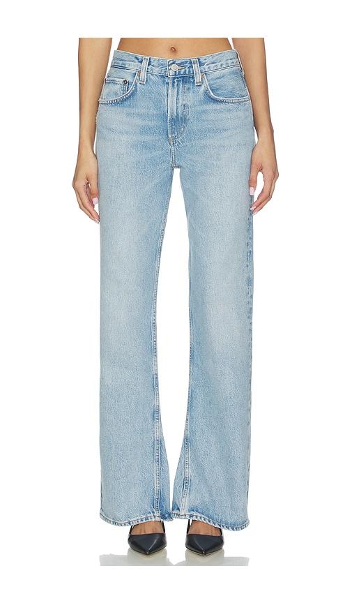 AGOLDE Kick Boot Jeans in Blue by AGOLDE