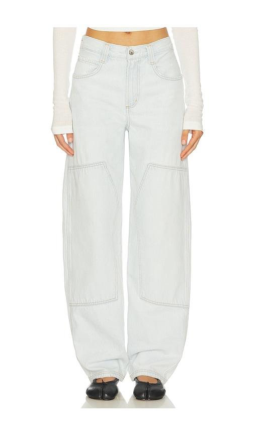 AGOLDE Laria Pierced Jeans in Blue by AGOLDE
