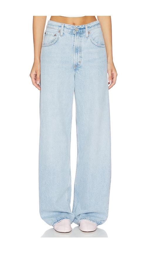 AGOLDE Low Curve Jean in Blue by AGOLDE