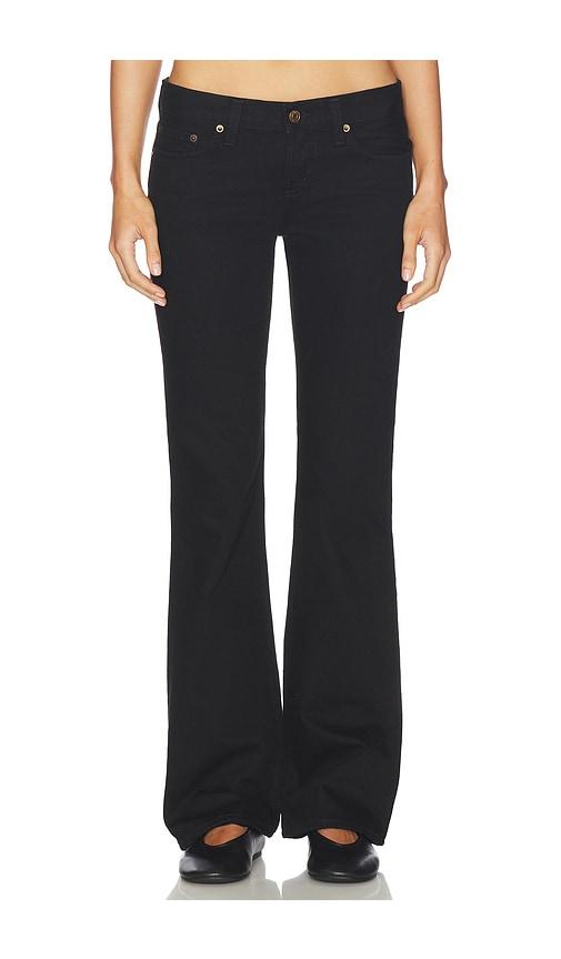 AGOLDE Low Rise Boot Jeans in Black by AGOLDE