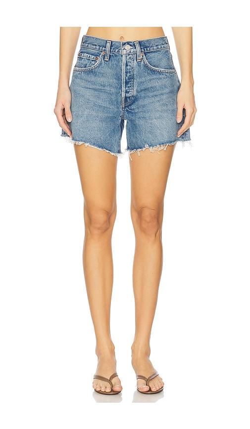 AGOLDE Parker Long Short in Blue by AGOLDE