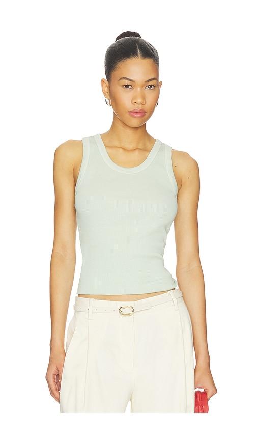 AGOLDE Poppy Tank Top in Mint by AGOLDE