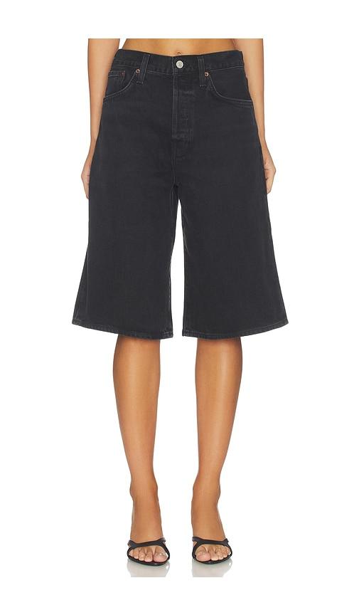 AGOLDE Ramona Short in Black by AGOLDE