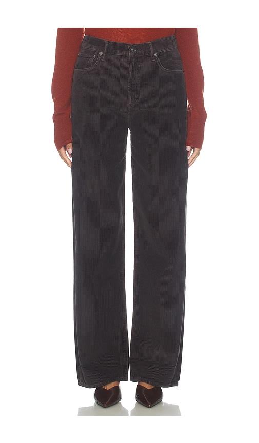 AGOLDE Ren Corduroy Jean in Brown by AGOLDE
