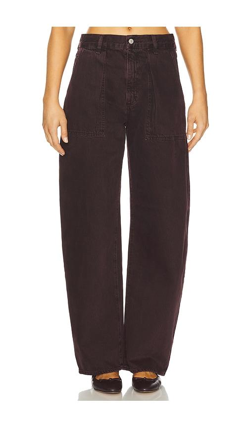 AGOLDE Sefton Utility Pant Jeans in Brown by AGOLDE