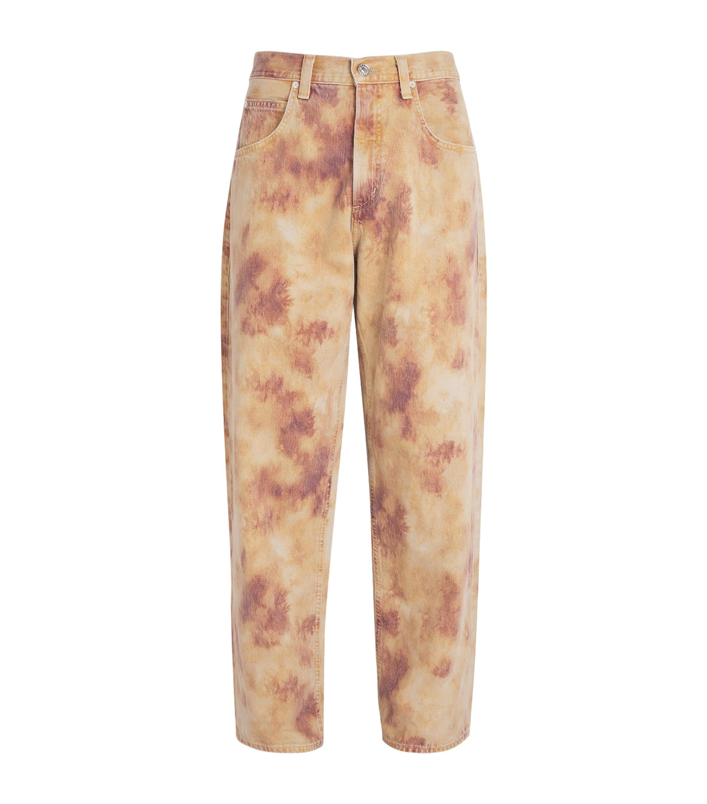 AGOLDE Tie-Dye Fusion Balloon Jeans by AGOLDE