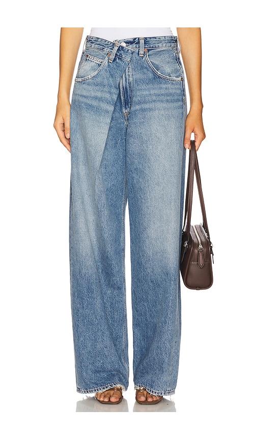 AGOLDE Vana Jeans in Blue by AGOLDE