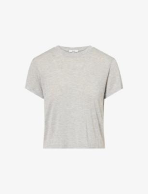 Adine Shrunken Cotton-Jersey T-Shirt by AGOLDE