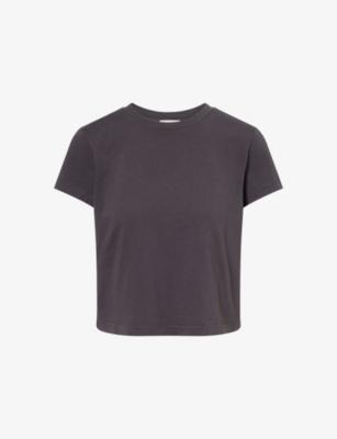 Adine Shrunken Cotton-Jersey T-Shirt by AGOLDE