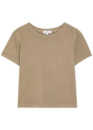 Adine Shrunken cotton T-shirt by AGOLDE