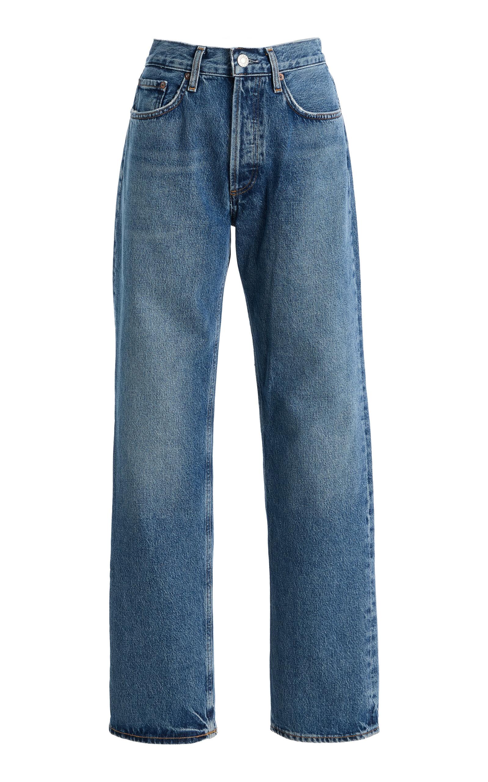 Agolde Lana Rigid High-Rise Straight-Leg Jeans - Moda Operandi by AGOLDE