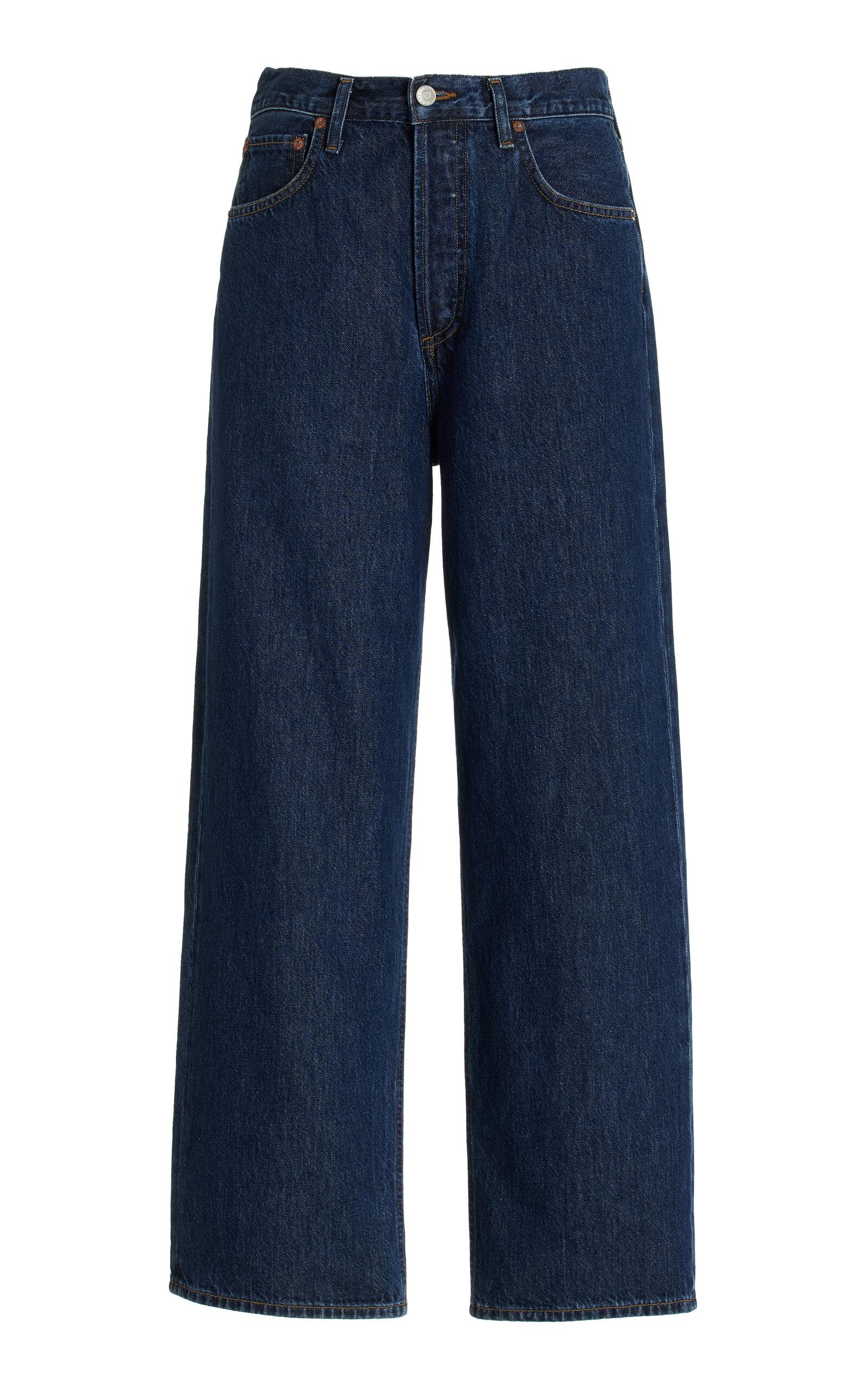 Agolde Ren Rigid High-Rise Wide-Leg Jeans - Moda Operandi by AGOLDE
