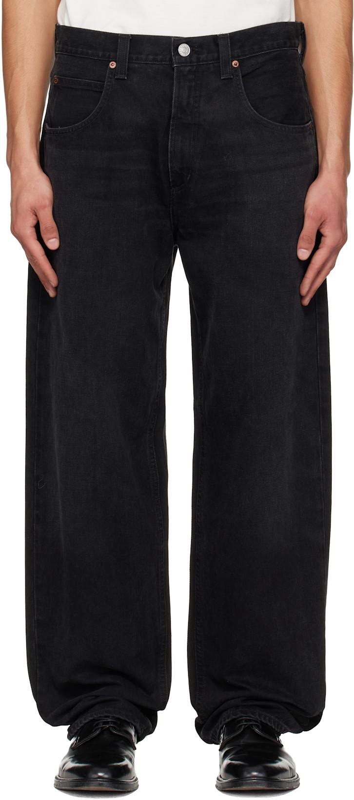 Black Fusion Jeans by AGOLDE