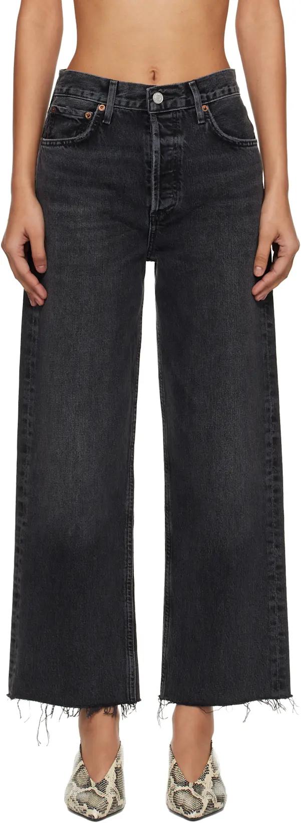 Black Ren Jeans by AGOLDE