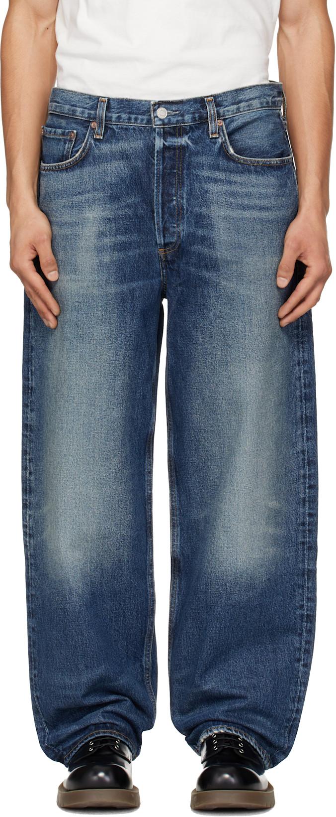 Blue Deven Jeans by AGOLDE