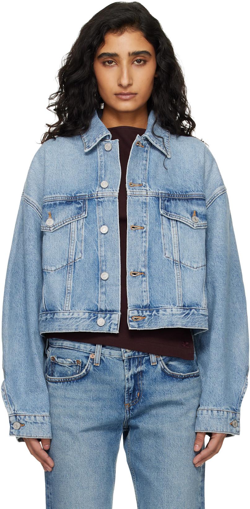 Blue Palmer Denim Jacket by AGOLDE