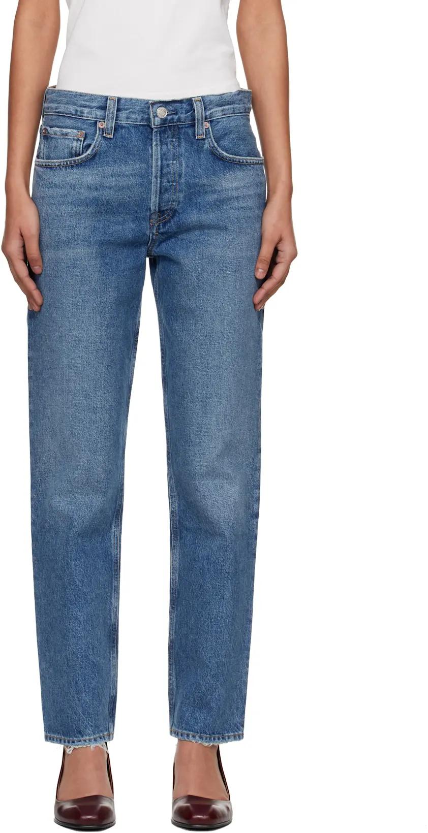 Blue Romney Jeans by AGOLDE