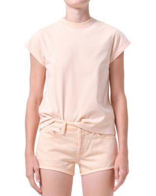 Bryce Cap Sleeve Tee by AGOLDE