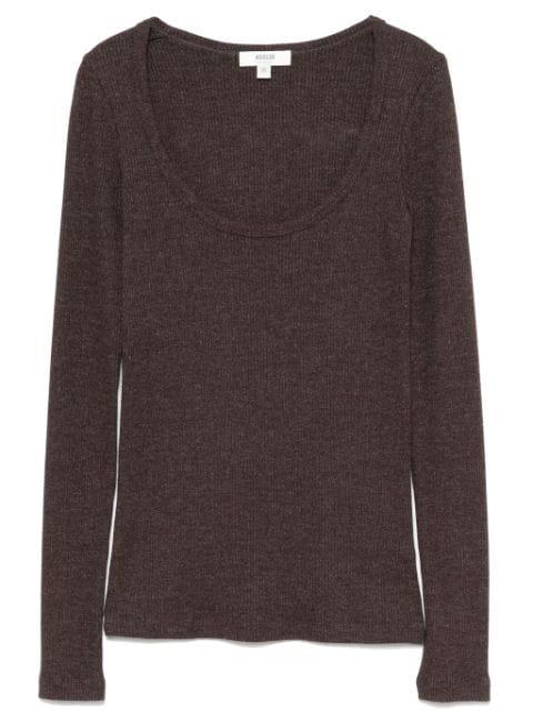 Corey scoop-neck T-shirt by AGOLDE