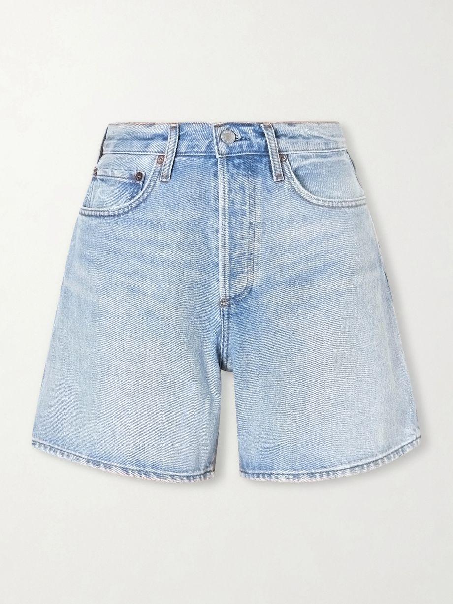 Dame denim shorts by AGOLDE