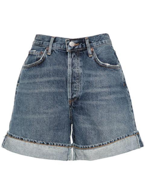 Dame denim shorts by AGOLDE