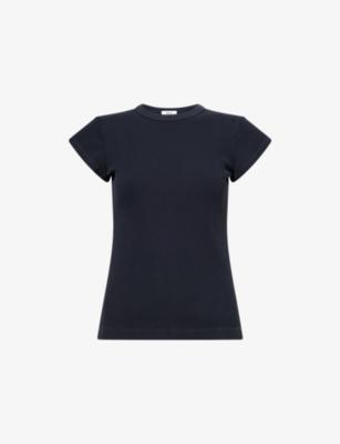 Edison Short-Sleeve Cotton-Blend T-Shirt by AGOLDE