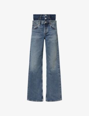 Elson Straight-Leg Denim Jeans by AGOLDE