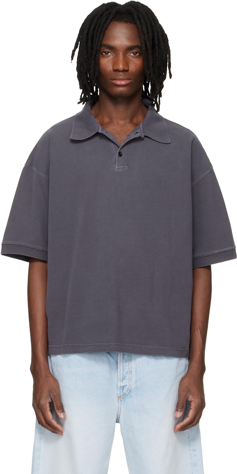 Gray Curren Polo by AGOLDE