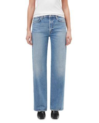 Harper Mid Rise Straight Leg Jeans in Forum by AGOLDE