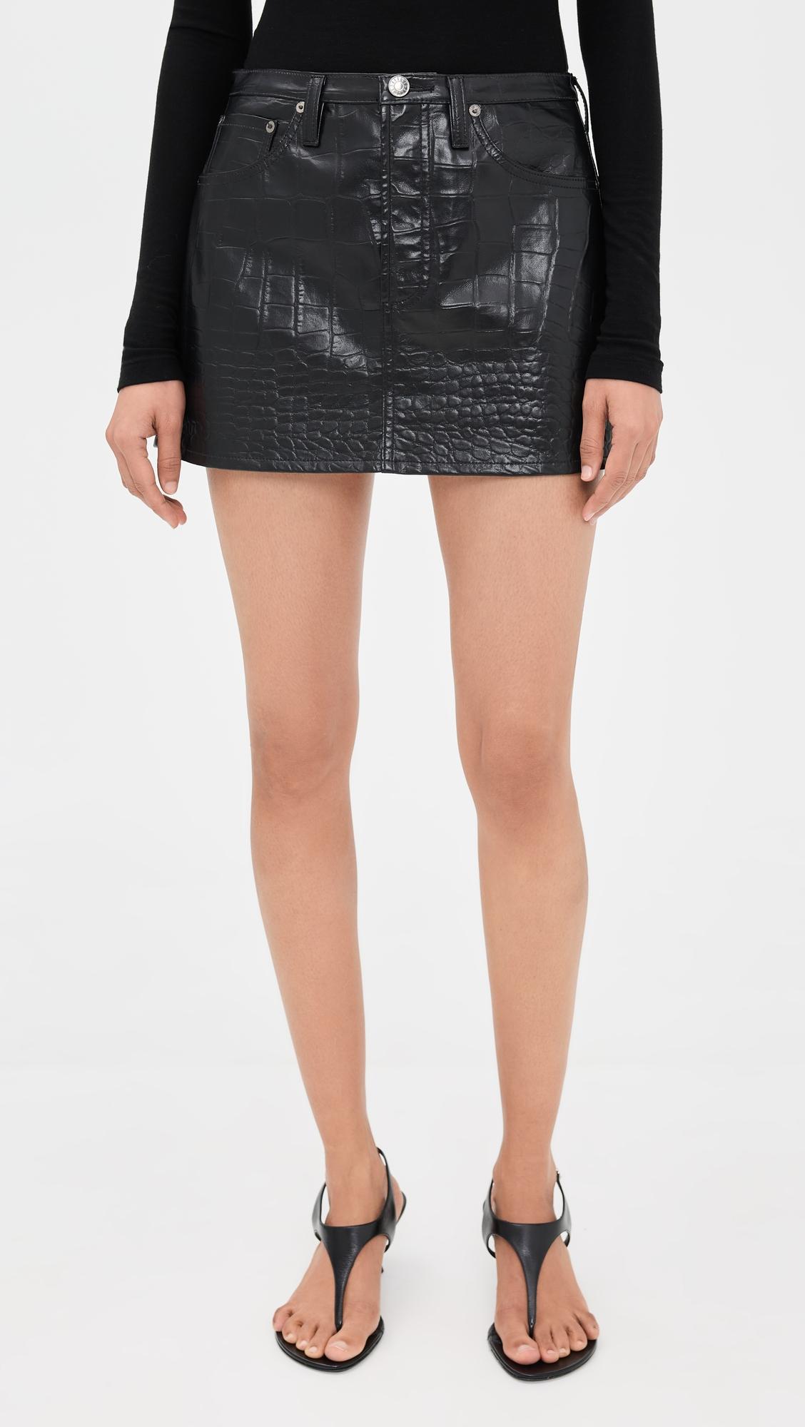 Keira Miniskirt by AGOLDE