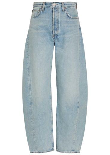 Luna barrel-leg jeans by AGOLDE