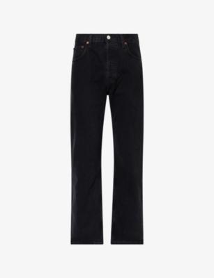 Magnus Baggy Tapred-Leg Cotton-Corduroy Jeans by AGOLDE