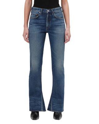 Mid Rise Kick Boot Jeans in Stencil by AGOLDE