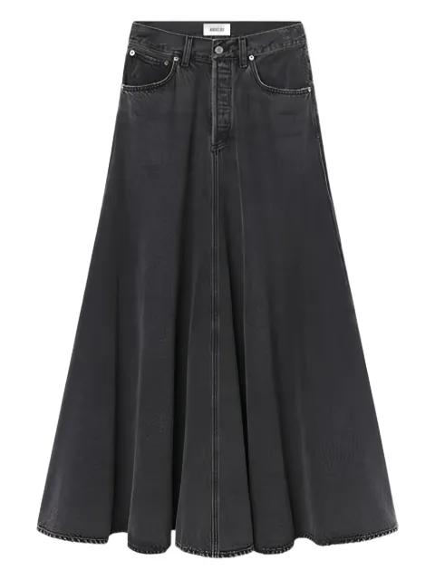Odin pocket long skirt by AGOLDE
