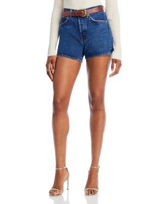 Parker High Rise Denim Shorts in Enamour by AGOLDE