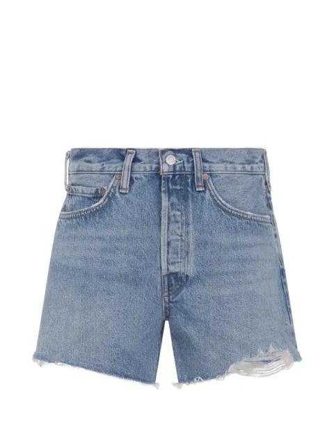 Parker denim shorts by AGOLDE