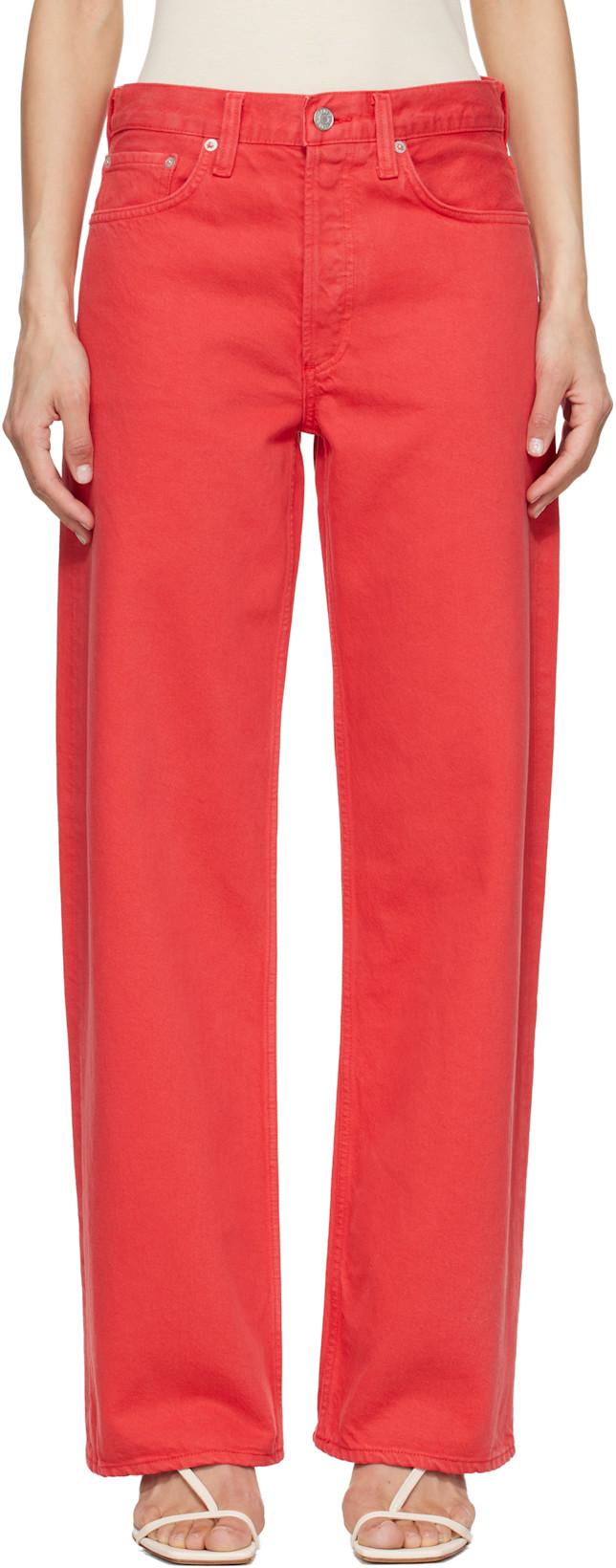 Red Arc Jean Loose Wide 32" Jeans by AGOLDE