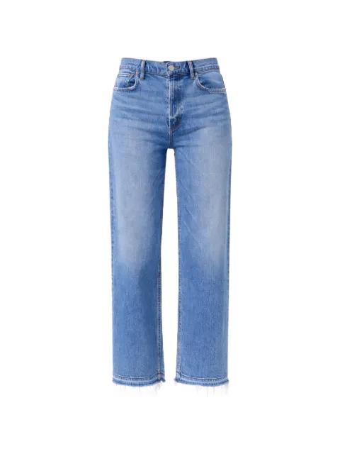 Ren frayed-hem jeans by AGOLDE