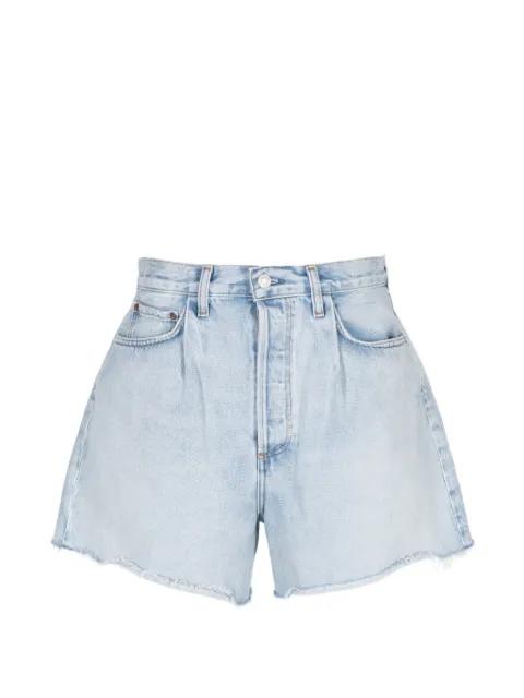 Rhoda frayed shorts by AGOLDE