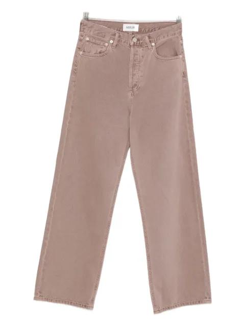 button-fly denim jeans by AGOLDE