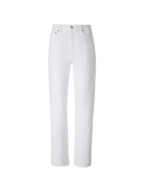 buttoned straight jeans by AGOLDE