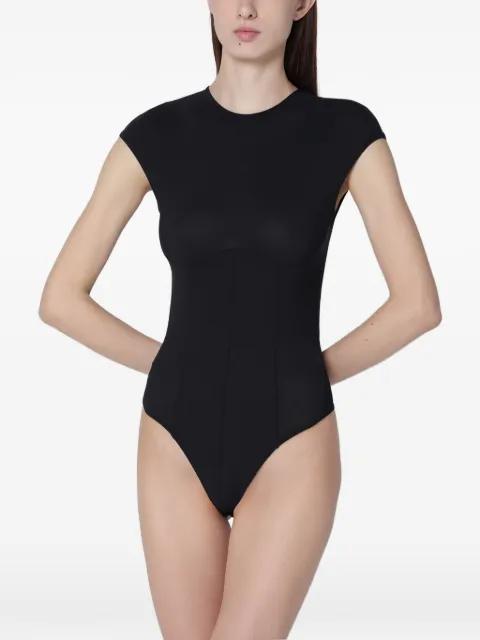 cap-sleeve nadia bodysuit by AGOLDE