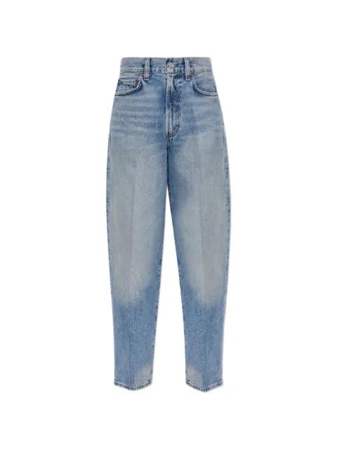 faded-effect tapered-leg jeans by AGOLDE