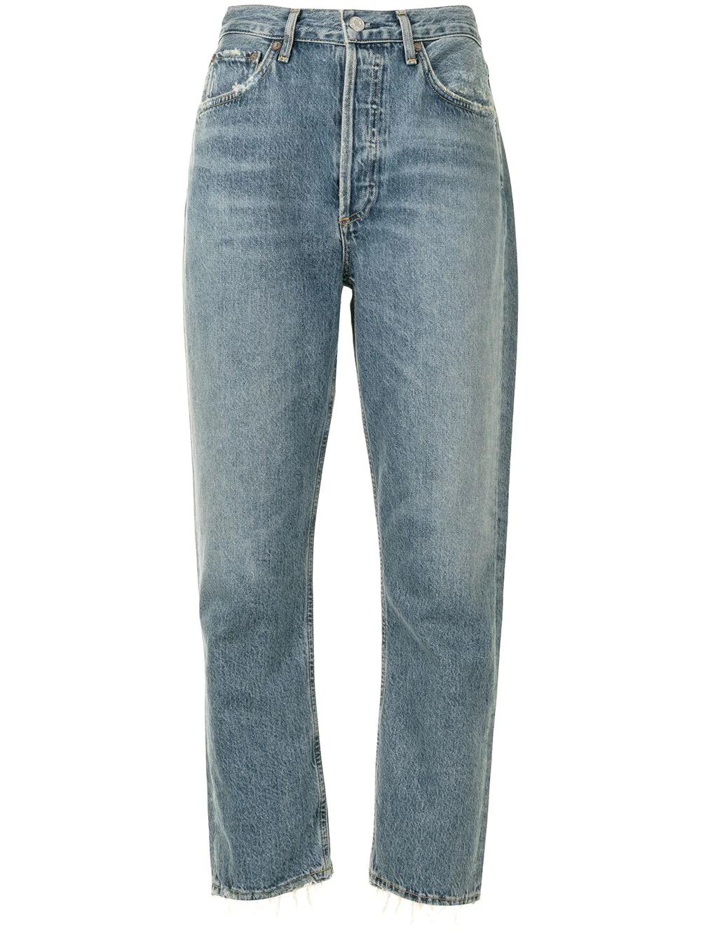 high rise Riley jeans by AGOLDE