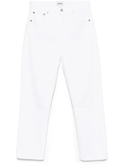 high-rise jeans by AGOLDE