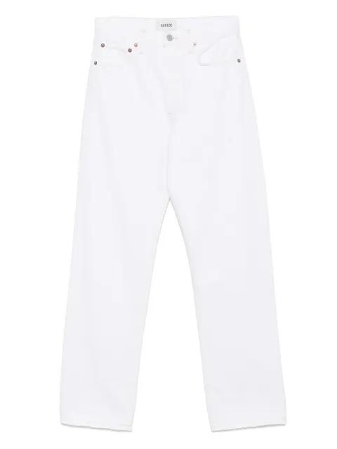high-rise jeans by AGOLDE