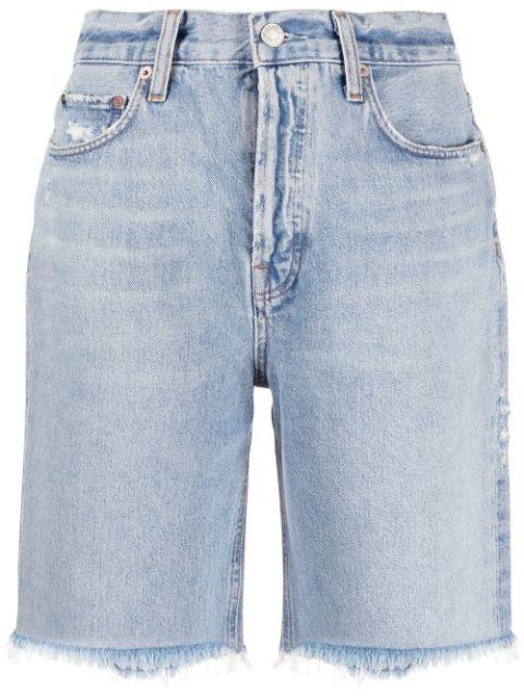 high-rise knee-length jeans by AGOLDE